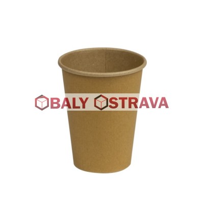 Papírový kelímek kraft O62mm 110ml `XS: 0,08L/4oz` [50 ks]