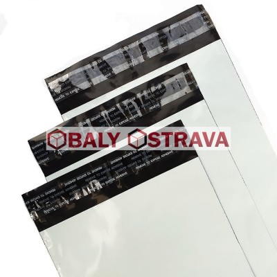 Plastové obálky 250x350mm - 100kusů